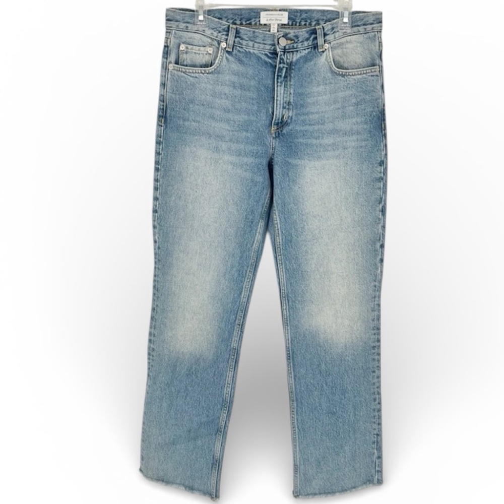 &‎ Other Stories Classic Blue Denim Rae Hem Straight Leg Jeans